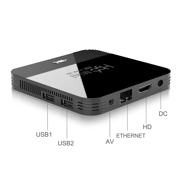 H96 MINI H8 Android 9.0 TV Box UHD 4K Media Player 2.4G/5G WiFi - 2+16G