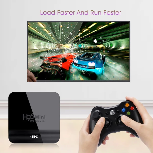 H96 MINI H8 Android 9.0 TV Box UHD 4K Media Player 2.4G/5G WiFi - 2+16G