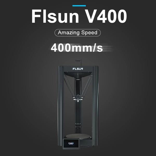 FLSUN V400 FDM 3D nyomtató, 400 mm/s nyomtatási sebesség