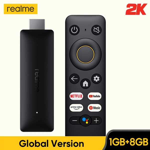 Realme 4K TV okosító eszköz Google (1 GB 8 GB)