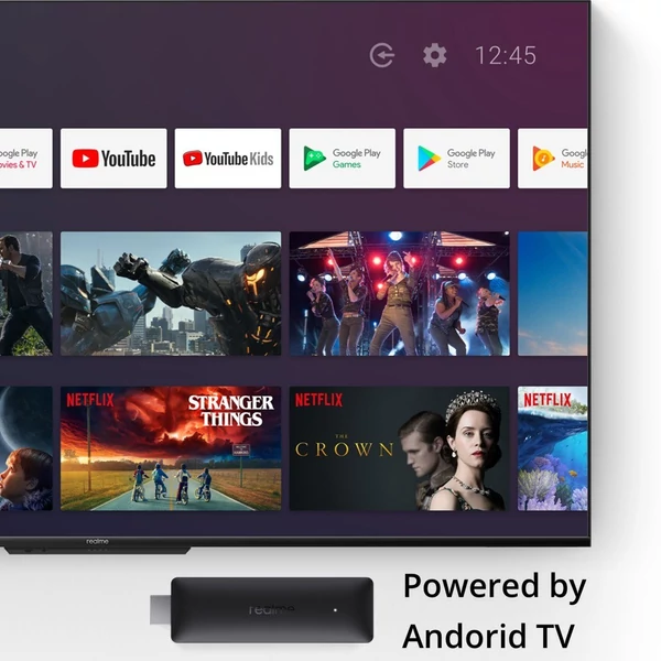 Realme 4K TV okosító eszköz Google (1 GB 8 GB)