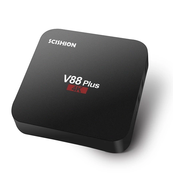 SCISHION V88 Plus Smart Android 8.1 TV Box RK3229 négymagos 4K médialejátszó