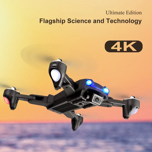 LS-25 5G WIFI FPV GPS RC drón kettős kamera tárolótáskával - 4k kamera, 2 akkumulátor