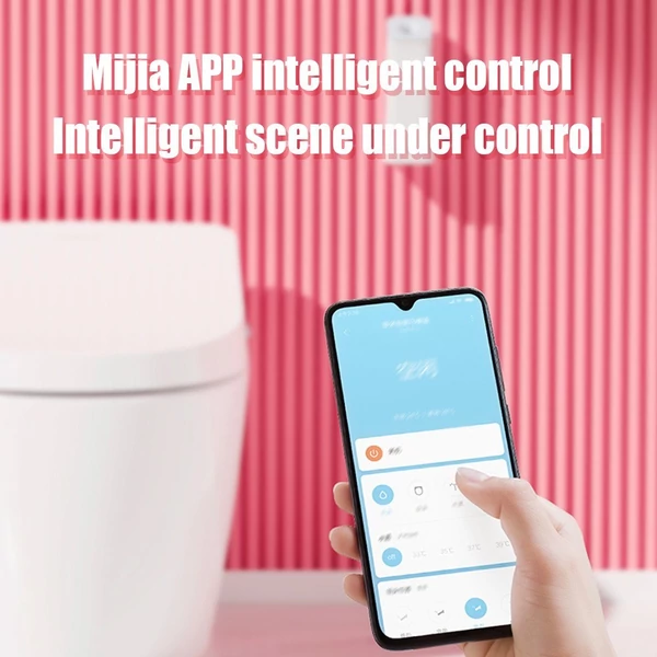 Smartmi Wisdom Series illatos WC-ülés, automatikusan kiengedi az aromát, kettős intelligens dezodor Mijia APP