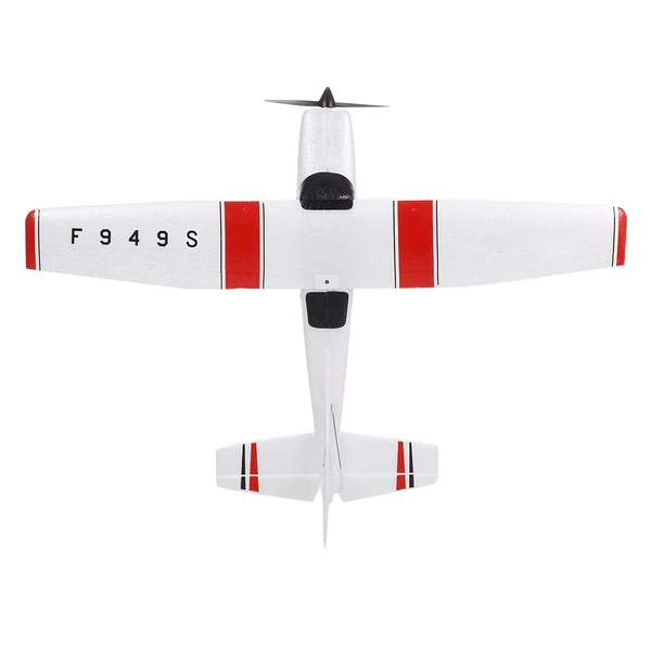 Wltoys F949S RC repülőgép 2.4G 3CH távirányítós EPP miniatűr modell - 1 akkumulátor