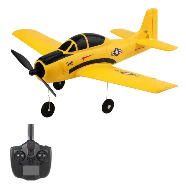 WLtoys A210 RC repülőgép 2,4 GHz-es 4 csatornás 6 tengelyes Gyro T28 modell