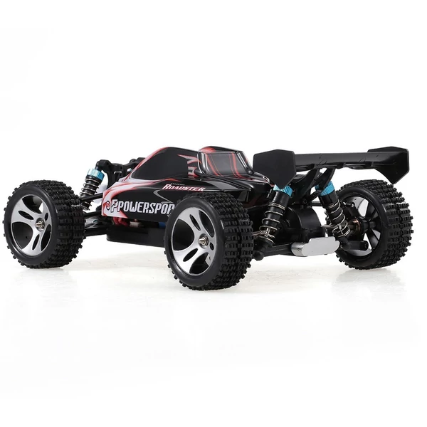 Wltoys A959 1:18 2,4 GHz RC terepjáró 4WD 45 km/h RTR - Piros