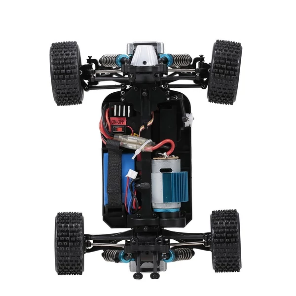 Wltoys A959 1:18 2,4 GHz RC terepjáró 4WD 45 km/h RTR - Piros