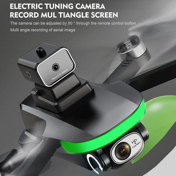 LS-S5S FPV RC drón optikai áramlási pozicionálási akadályok elkerülése tárolótáskával – 4K kamera, 1 akkumulátor