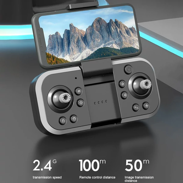 LS-S5S FPV RC drón optikai áramlási pozicionálási akadályok elkerülése tárolótáskával – 4K kamera, 1 akkumulátor