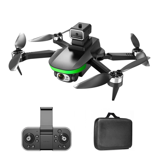 LS-S5S FPV RC drón optikai áramlási pozicionálási akadályok elkerülése tárolótáskával – 4K kamera, 1 akkumulátor