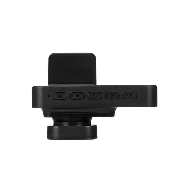 A18 HD Dual 3 hüvelykes kijelzős WiFi GPS autós DVR G-szenzoros baleseti rögzítéssel - Fekete