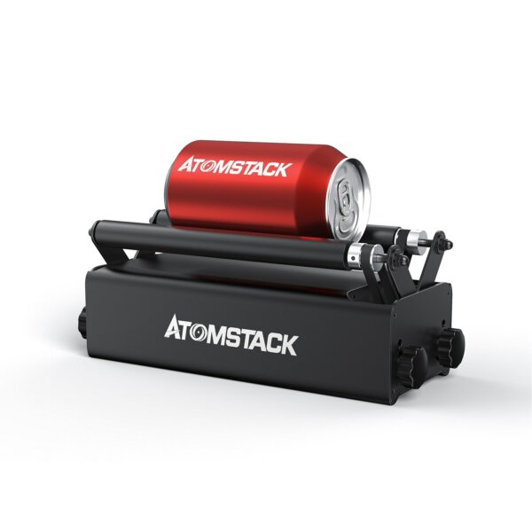 ATOMSTACK R3 henger hengeres tárgyakhoz 360°-ban forgatható gravírozási tengely 8 szöggel