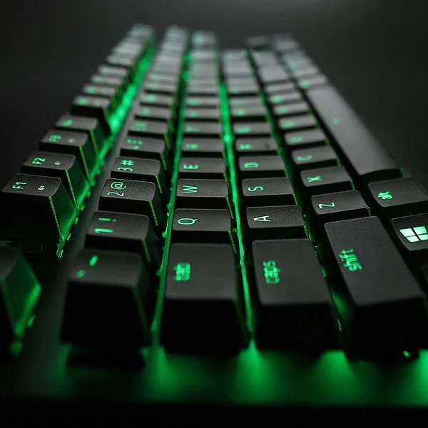 Razer BlackWidow X Tenkeyless mechanikus vezetékes játékra szánt Esport billentyűzet 87 billentyűs billentyűzet zöld háttérvilágítás