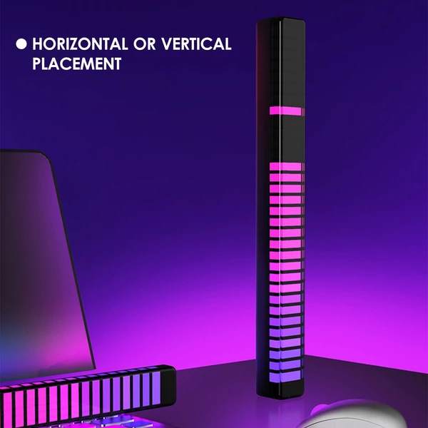 D10-RGB LED gyöngyök Színes hangérzékeny zenei hangulatfény - 32 db