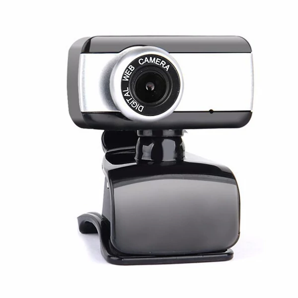 USB 2.0 480P rögzíthető webkamera mikrofonnal