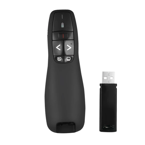 DS-400 2,4 GHz vezeték nélküli USB mutató prezentációs PPT flip toll