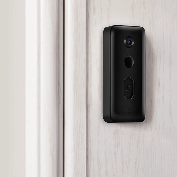 Xiaomi Smart Doorbell 3 otthoni vezeték nélküli biztonsági kamera - Fekete