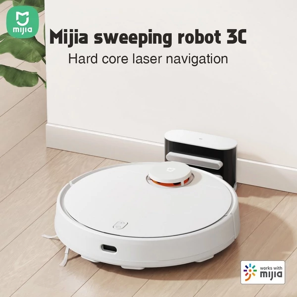 Xiaomi Mijia Mi Robot Porszívó-Mop 3C B106CN - Fehér