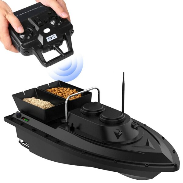 Intelligens RC horgász csali csónak vezeték nélküli horgász etető