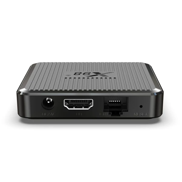 X98Q Set-top Box négymagos ARM Cortex A35 2.4G/5G wifi kábeles távirányítóval - 2+16GB