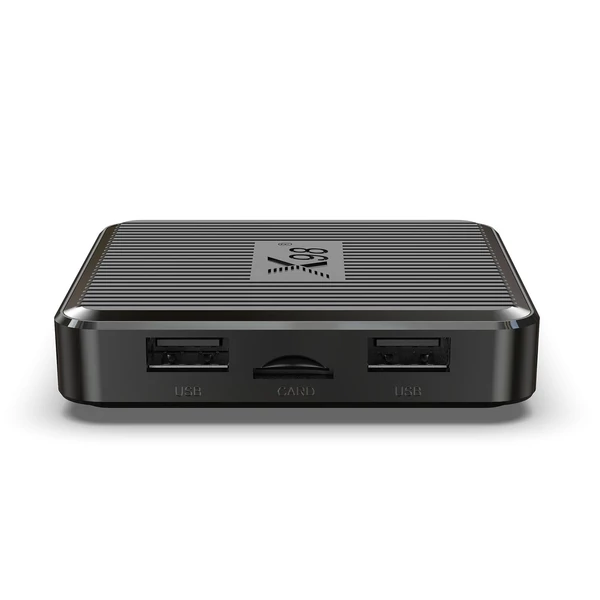 X98Q Set-top Box négymagos ARM Cortex A35 2.4G/5G wifi kábeles távirányítóval - 2+16GB