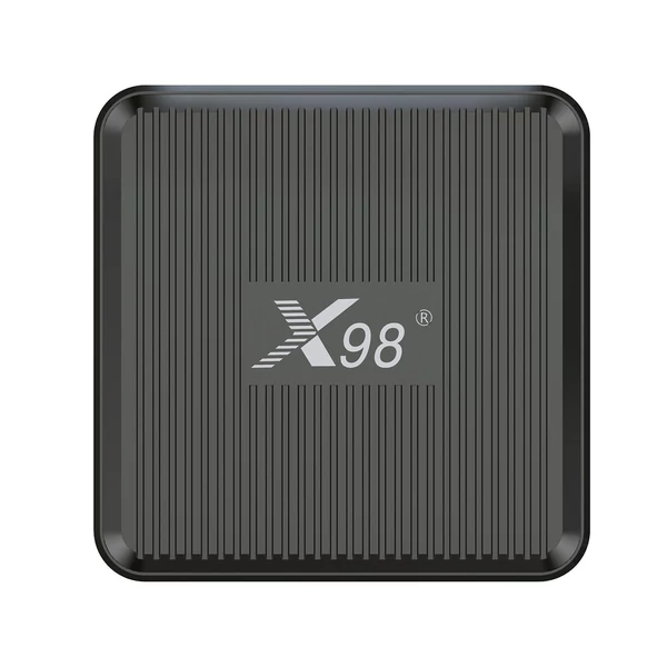 X98Q Set-top Box négymagos ARM Cortex A35 2.4G/5G wifi kábeles távirányítóval - 2+16GB