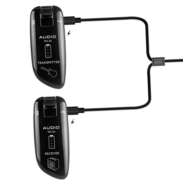 SWIFF WS-50 UHF digitális gitár vezeték nélküli rendszer (adó + vevő)