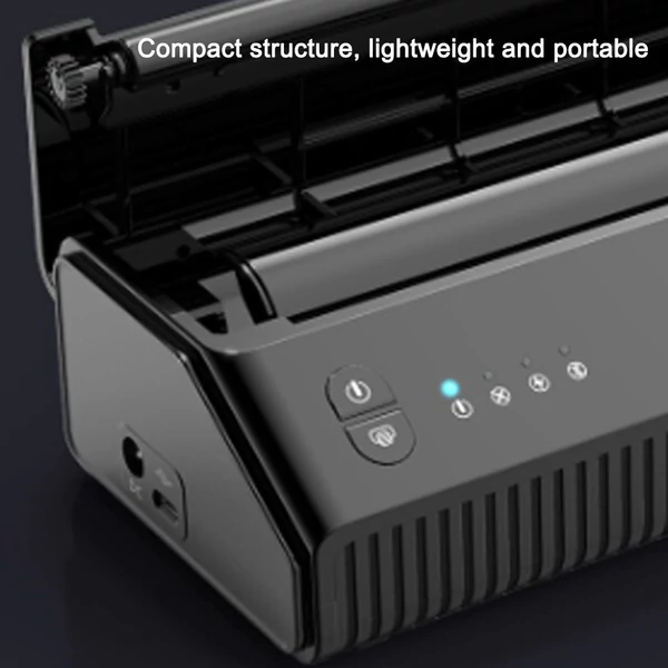 USB+BT tetoválás stencil gép APP Nyomtatás egy kattintással kompatibilis számítógépekkel, mobiltelefonokkal és számítógépes táblagépekkel