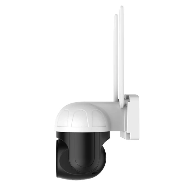 1080P Pan Tilt kültéri biztonsági kamera Biztonsági kamera kültéri 2 MP WiFi CCTV színes éjszakai látással, 2 utas hanggal, mozgásérzékeléssel, távoli hozzáféréssel, IP66 időjárásálló