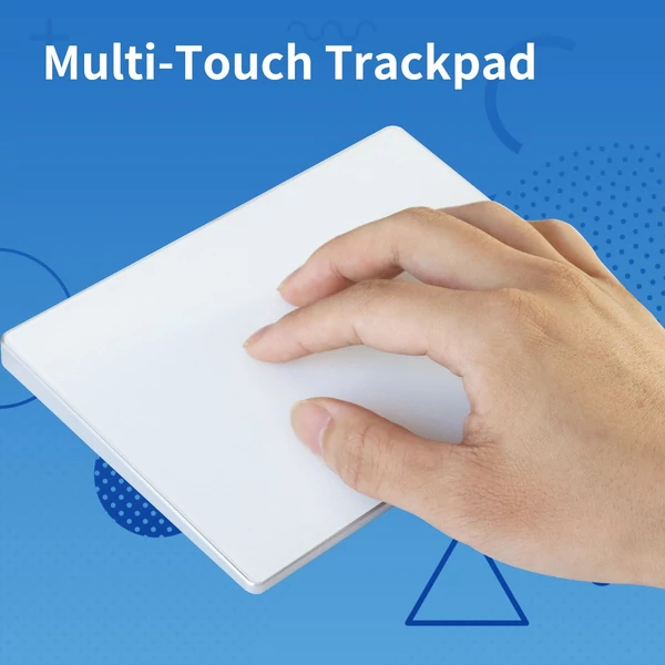 BOSTO Vezetékes USB érintőpad Trackpad asztali számítógépekhez, laptopokhoz, kompatibilis az IOS rendszerrel