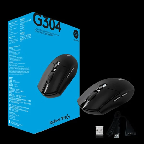 Logitech G304 LIGHTSPEED vezeték nélküli játék egér 12000DPI 6 programozható gombbal