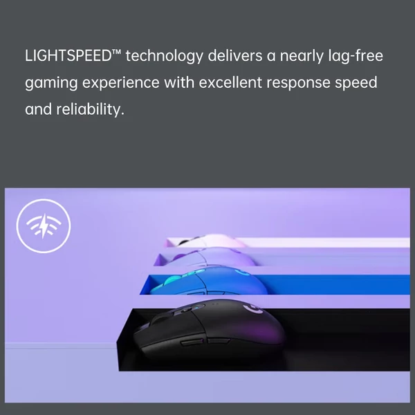 Logitech G304 LIGHTSPEED vezeték nélküli játék egér 12000DPI 6 programozható gombbal