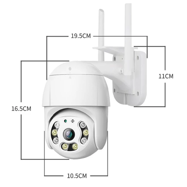 1080P intelligens WiFi kamerarendszer