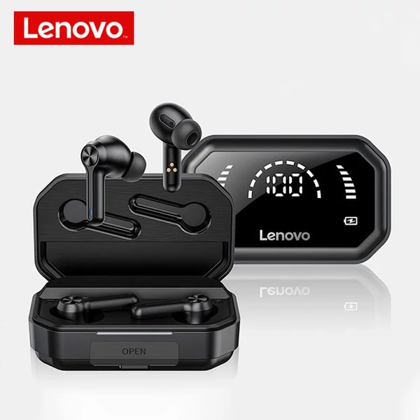 Lenovo LP3 Pro BT5.0 fülbe helyezhető sportfülhallgató HiFi hangminőség Power Bank funkcióval intelligens érintés vezérlés - Fekete