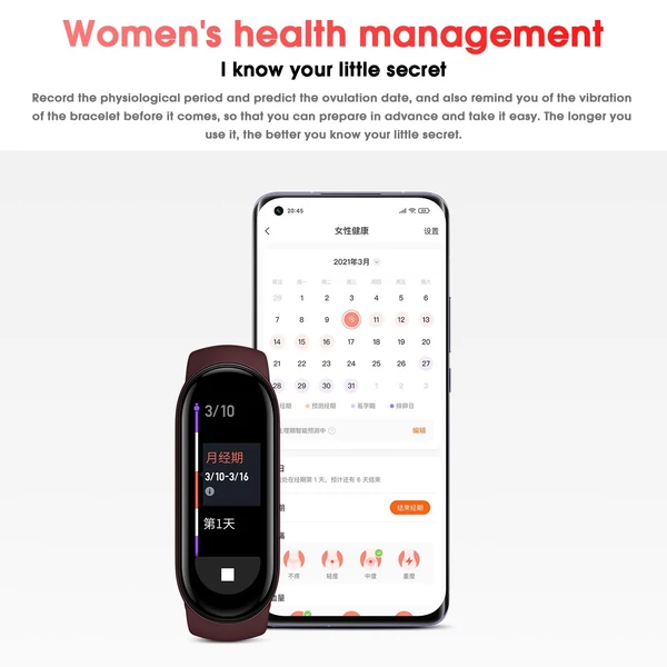 Xiaomi Mi Band 6 Sport csuklópánt Fitness követő okosóra - Fekete