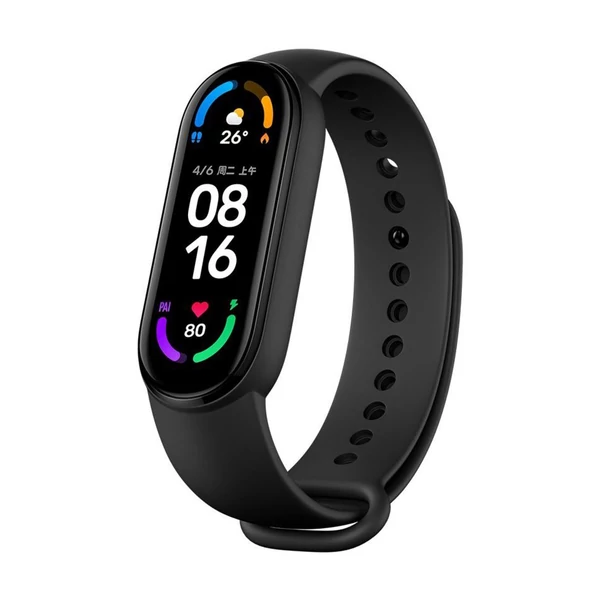 Xiaomi Mi Band 6 Sport csuklópánt Fitness követő okosóra - Fekete