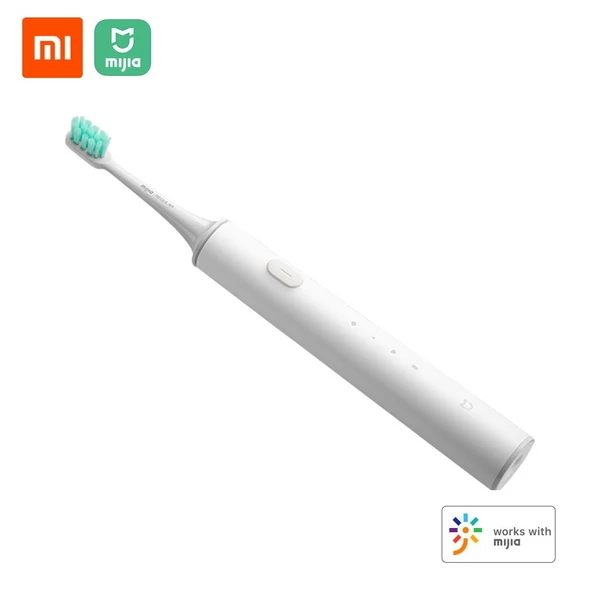 Xiaomi Mijia Sonic elektromos fogkefe T500 USB vezeték nélküli töltés - Fehér