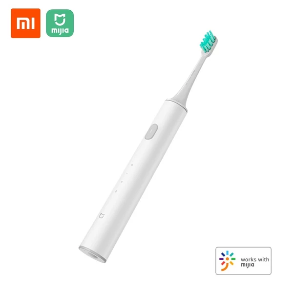 Xiaomi Mijia Sonic elektromos fogkefe T500 USB vezeték nélküli töltés - Fehér