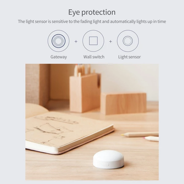 Aqara T1 Zigbee 3.0 intelligens fényerő-érzékelő otthoni világításhoz