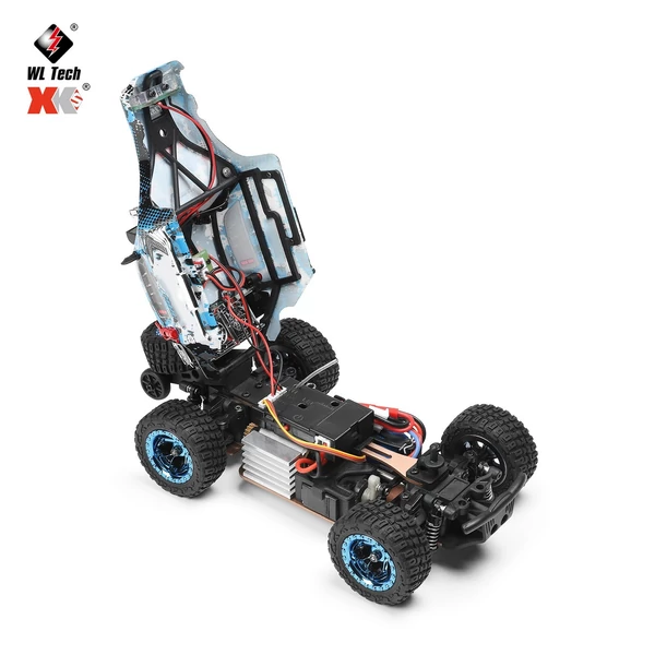 WLtoys 284161 1/28 2,4 GHz 30 km/h 4WD verseny hegymászó távirányítós terepjáró