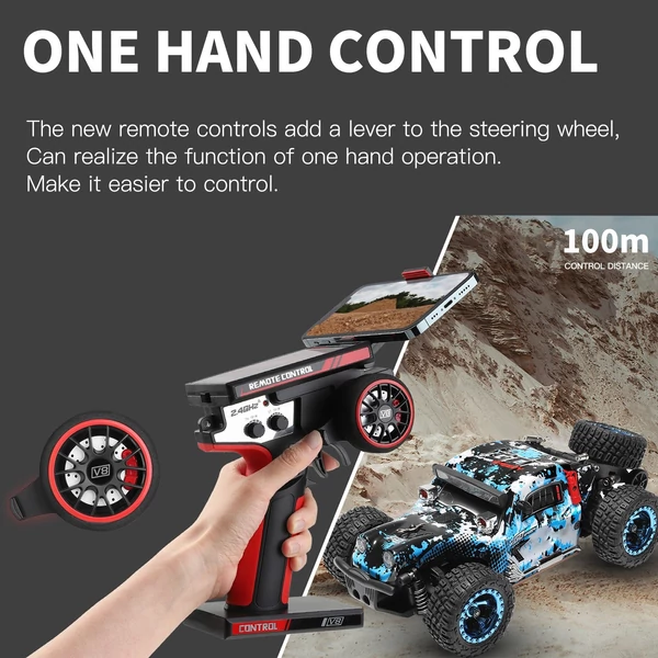 WLtoys 284161 1/28 2,4 GHz 30 km/h 4WD verseny hegymászó távirányítós terepjáró
