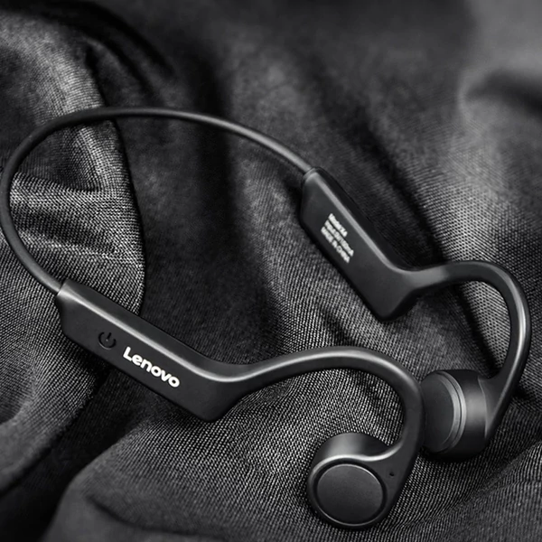 Lenovo X4 True Bone Conduction vezeték nélküli BT5.0 fejhallgató - Fekete
