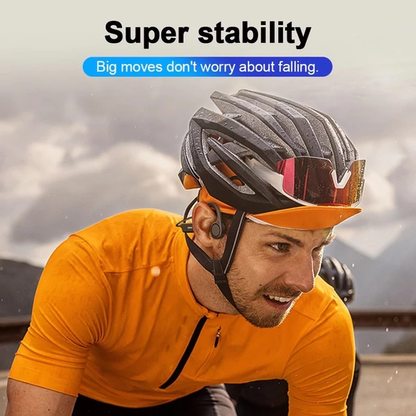 Lenovo X4 True Bone Conduction vezeték nélküli BT5.0 fejhallgató - Fekete