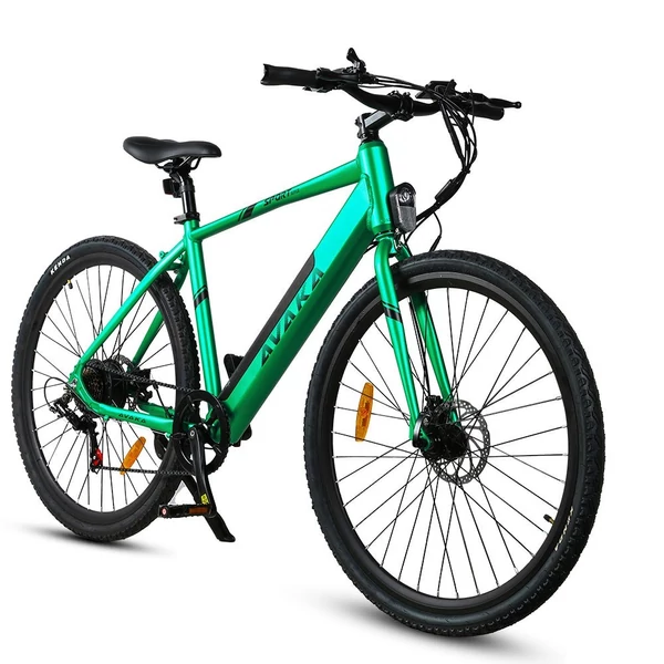 AVAKA R3 700C 350W elektromos kerékpár pedálasszisztenssel - Zöld