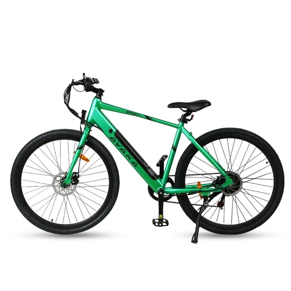 AVAKA R3 700C 350W elektromos kerékpár pedálasszisztenssel - Zöld