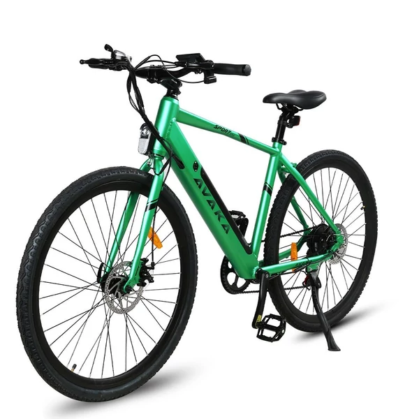 AVAKA R3 700C 350W elektromos kerékpár pedálasszisztenssel - Zöld