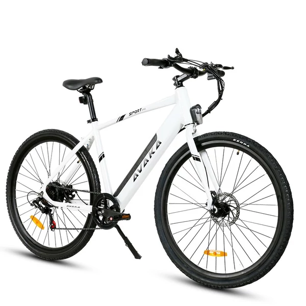 AVAKA R3 700C 350W elektromos kerékpár pedálasszisztenssel - Fehér