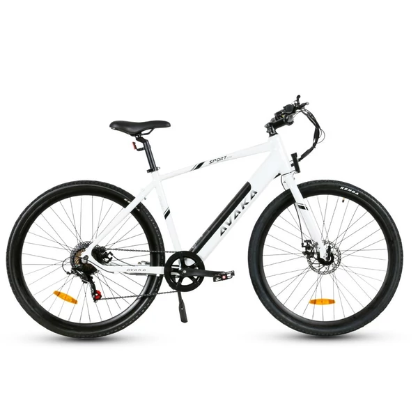 AVAKA R3 700C 350W elektromos kerékpár pedálasszisztenssel - Fehér