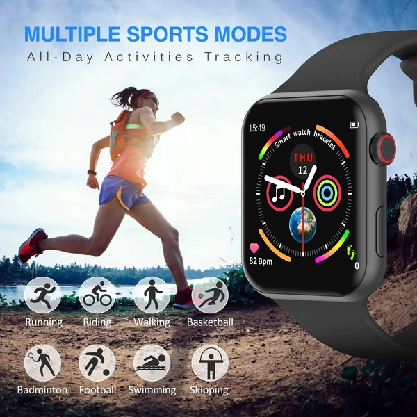 F10 IP67 Okos karkötő - Fekete